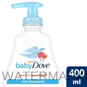 Baby Dove Rich Moisture Head to Toe Wash 400ml