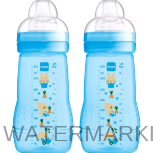 MAM Easy Active Baby Bottle 270ML 2PK