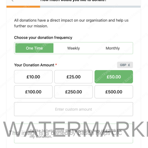 Making donations easier