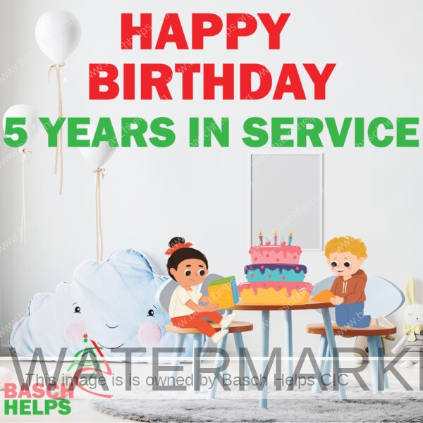 Celebrating 5 years of giving