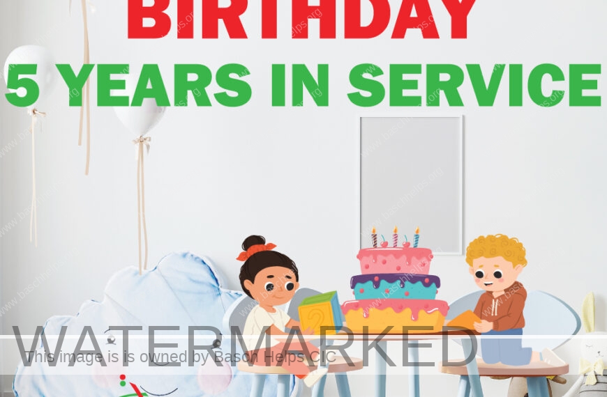 Celebrating 5 years of giving